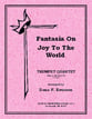 FANTASIA ON JOY TO THE WORLD TRUMPET QUARTET cover
